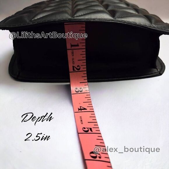 Quilted Square Crossbody Bag(Q007)-Bags for Women - Picture 8 of 11